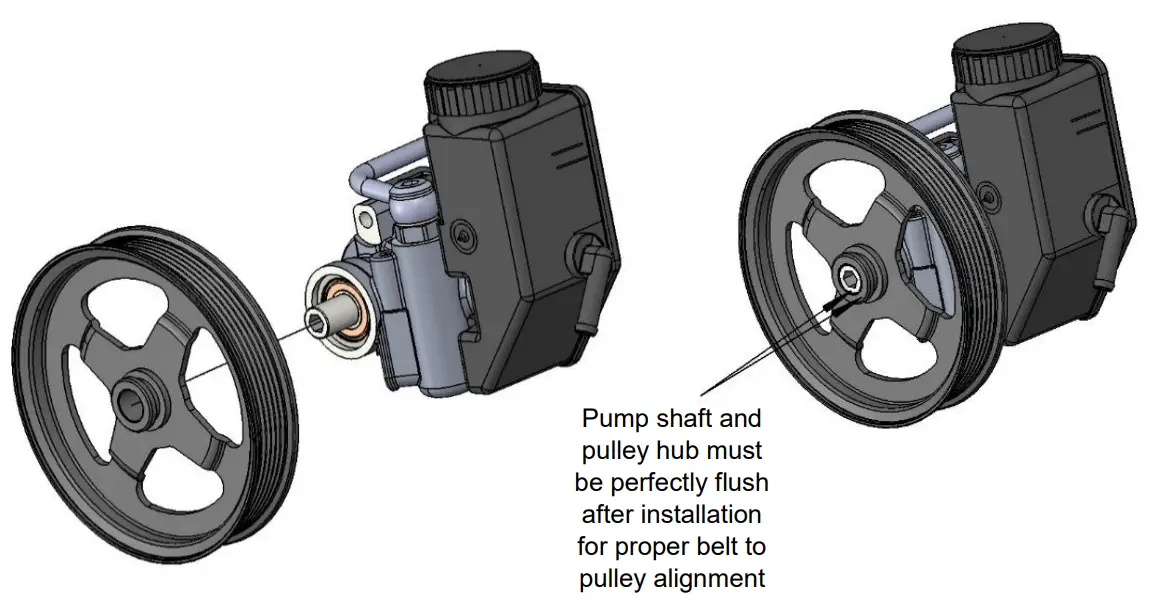 20-180BK Complete Holley Mid Mount Accessory Drive Kit - fig 7