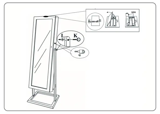 Outopee-302558802571-Jewelry-Armoire-Mirror-Stand-with-LED-fig6