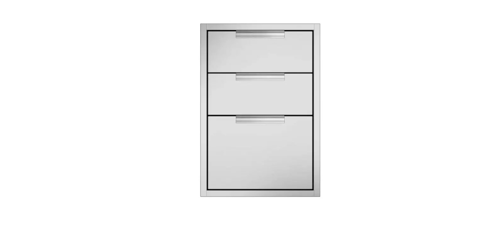 Dcs Tdt1-20 Stainless Steel Tower Drawer Triple User Guide