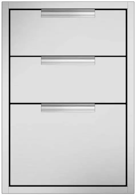 DCS-TDT1-20-Stainless-Steel-Tower-Drawer-Triple-product