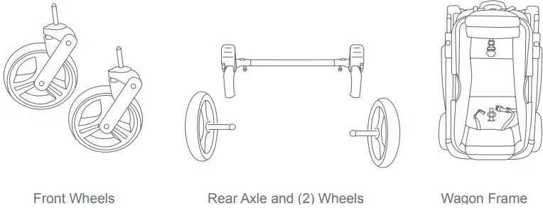 babytrend WG01XXXM MUV Expedition 2 in 1 Stoller Wagon Pro - Figure 2