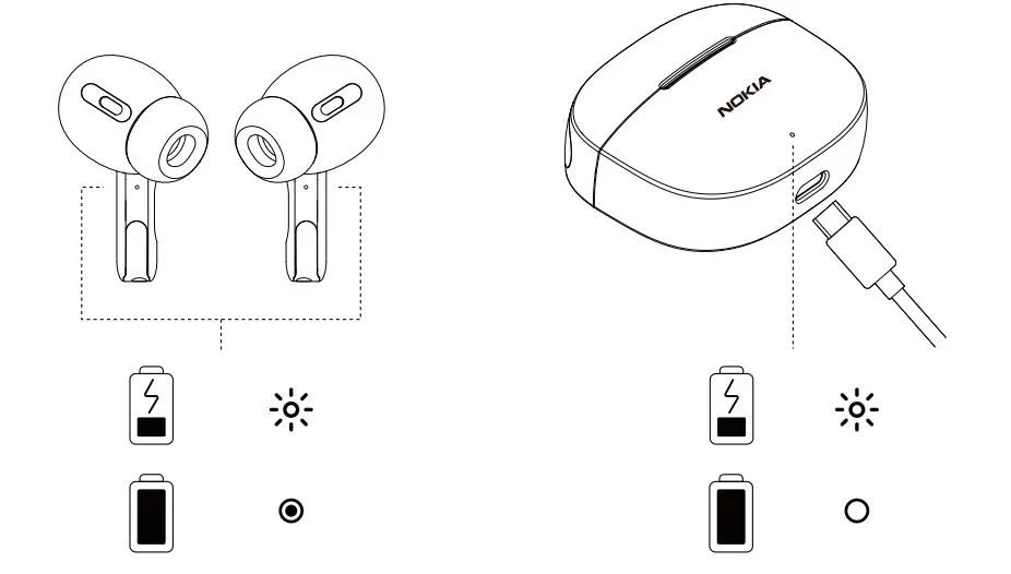 NOKIA TWS-201 Go Earbuds+ Wireless Earbuds - Figure 2