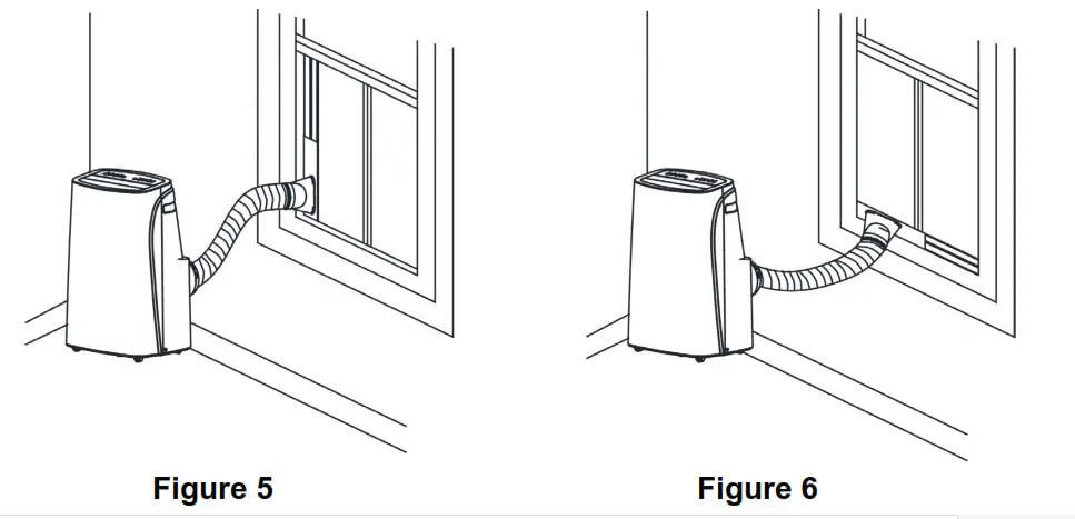 EREONIC Portable Air Conditioner - Elongate the exhaust pipe