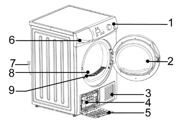 BOMANN-WPT-7150-Household-Heat-Pump-Dryer-1