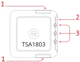 SQ professional EXPLORA Suitcase Combination Lock