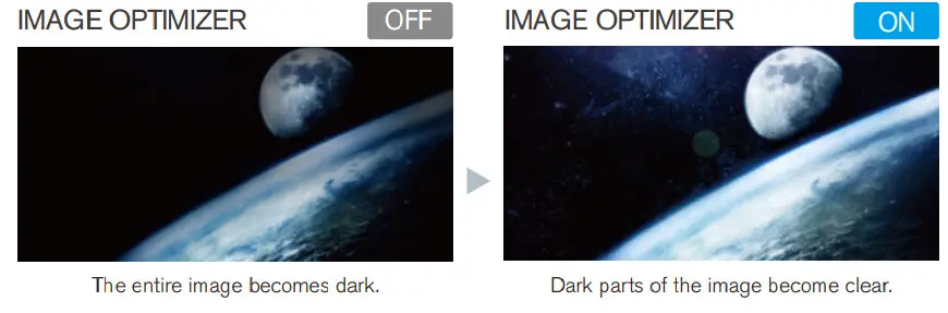 Maxell MC-WU5506M LCD Projector - IMAGE OPTIMIZER