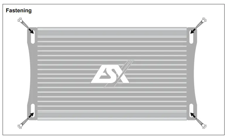ESX VX8000 PRO Ultra Class D Mono Amplifier - Figure 1