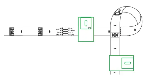 vocolinc LS2202 ColorFlux Light 10 Meters 2x16.4ft Strip- (10)