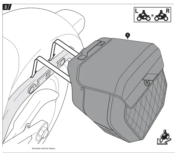SW MOTECH BC HTA 18 68221000 Legend Gear Side Bag System - fig 9