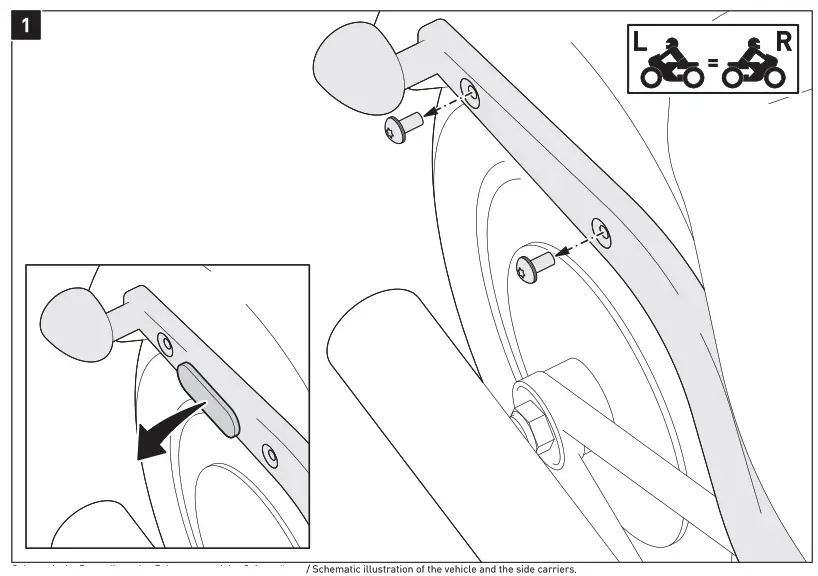 SW MOTECH BC HTA 18 68221000 Legend Gear Side Bag System - icon