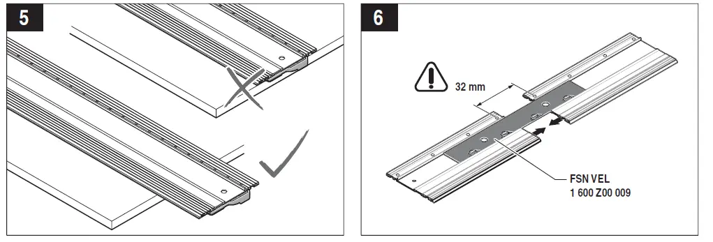 BOSCH OFA 32 Router Guiderail System FIG (4)