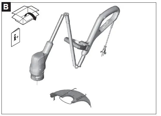BOSCH EasyGrassCut Electric Grass Trimmer Instruction fig 145