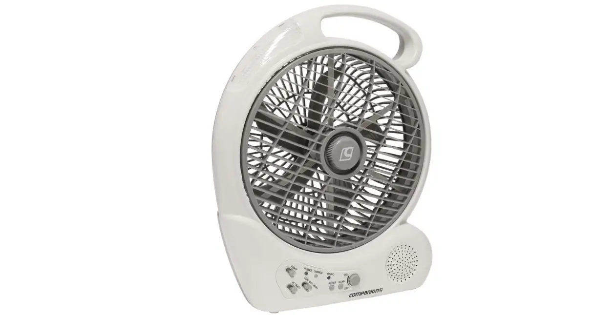 Anko 43156078 Fan-light Rechargeable With Remote User Manual