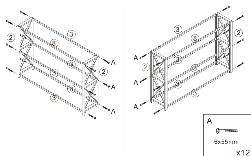 Tribesigns-HD-AW2272-Reversible-L-Shaped-Desk-White-Wood-Corner-Computer-Desk- (4)