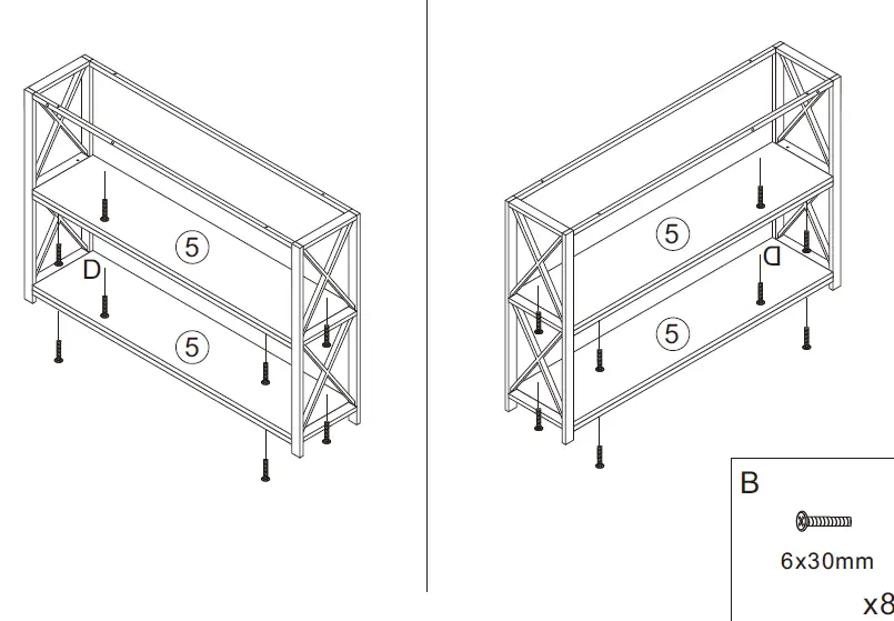 Tribesigns-HD-AW2272-Reversible-L-Shaped-Desk-White-Wood-Corner-Computer-Desk- (5)
