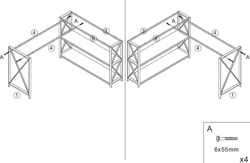 Tribesigns-HD-AW2272-Reversible-L-Shaped-Desk-White-Wood-Corner-Computer-Desk- (6)