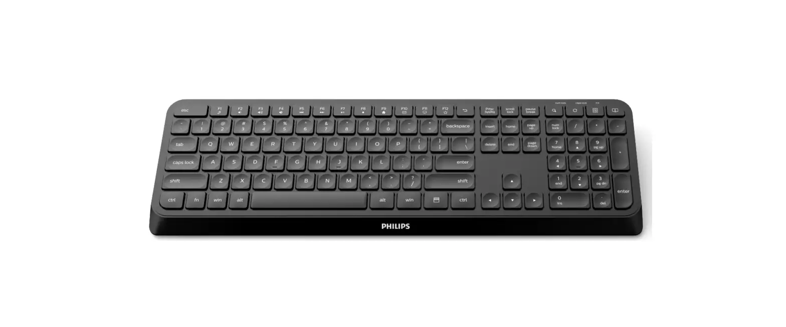 Philips Spk6307b Wireless Combo Keyboard User Manual