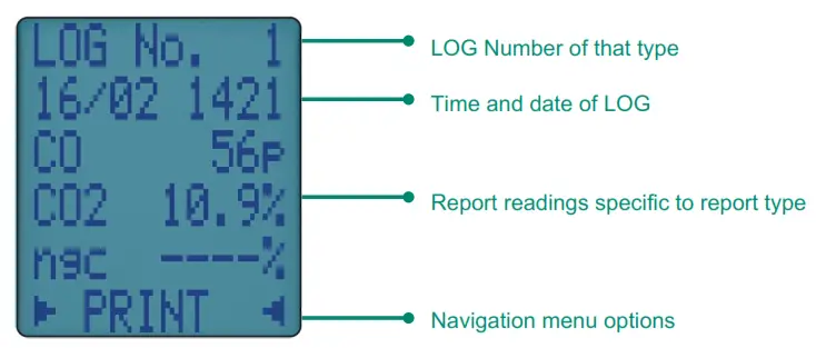 UEI KANE958 Flue Gas Analyser - fig 31