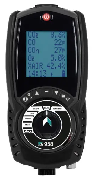 UEI KANE958 Flue Gas Analyser - fig