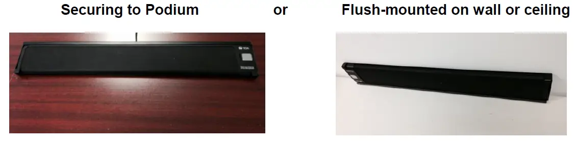 TOA WB-AM1BWC AM Wall Ceiling Mounting Bracket 3