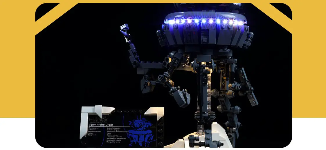 Game Of Bricks Light Kit For Imperial Probe Droid 75306 Instruction Manual