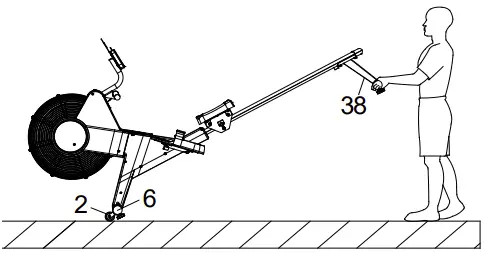 SUNNY SF-RW5983 Carbon Premium Air Magnetic Rowing Machine  adjustments & usage guide