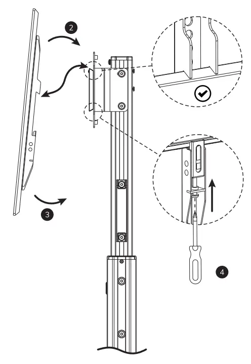 Neomounts FL50S 825BL1 Select Floor Stand-fig13