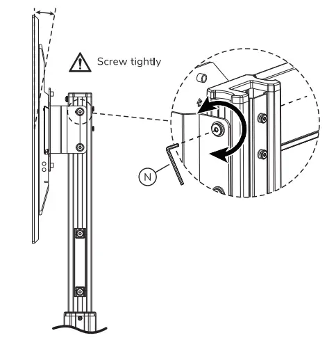 Neomounts FL50S 825BL1 Select Floor Stand-fig14