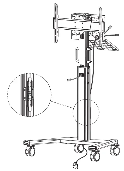 Neomounts FL50S 825BL1 Select Floor Stand-fig19
