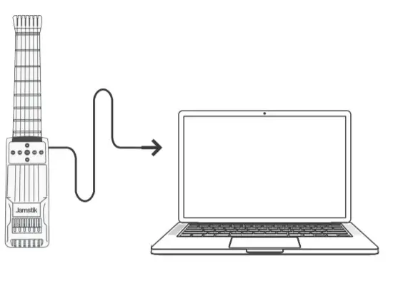 Jamstik Guitar Trainer - Web Browser