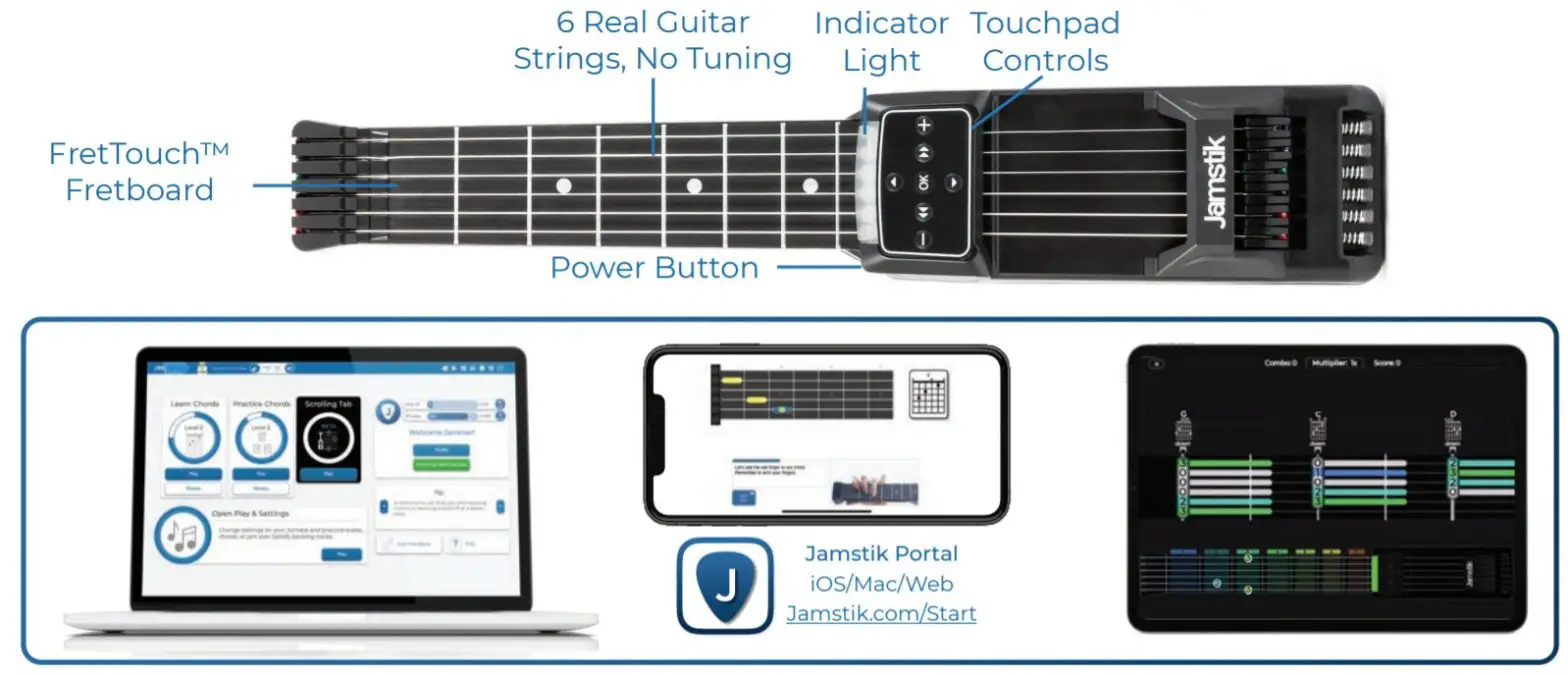 Jamstik Guitar Trainer - overview