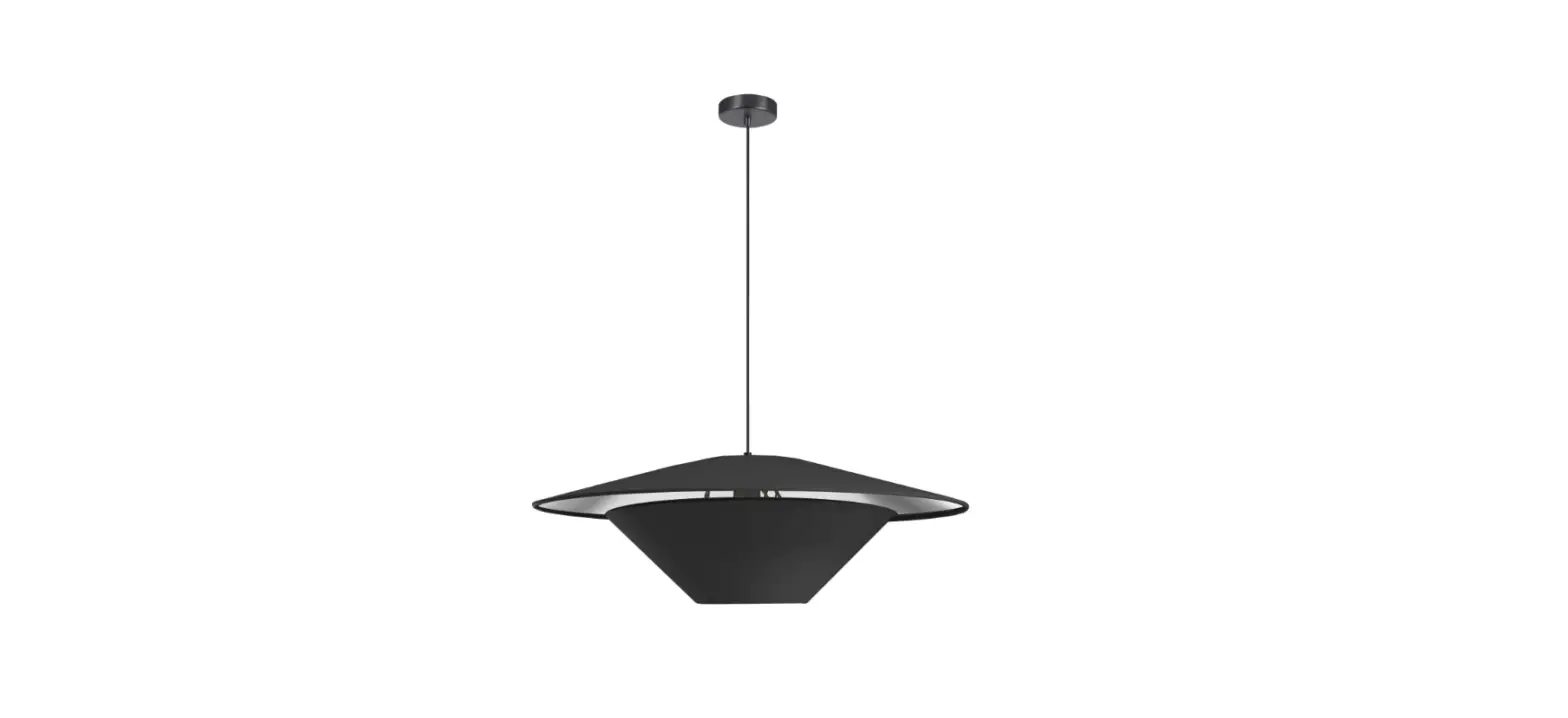 Dainolite Pso-241p Poseidon Black Modern-contemporary Cone Pendant Light Installation Guide