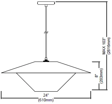 Dainolite-PSO-241P-Poseidon-Black-Modern-Contemporary-Cone-Pendant-Light-FIG-4