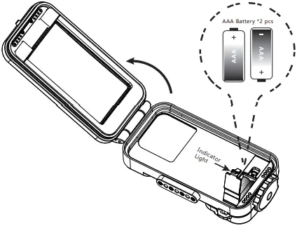 WEEFiNE Underwater Smartphone Smart Housing A03d