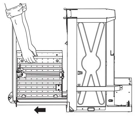 GE APPLIANCES UCG1500 Series 15 Inch Built-In Compactors Instruction Manual - Grasp the sides of the drawer and lift it