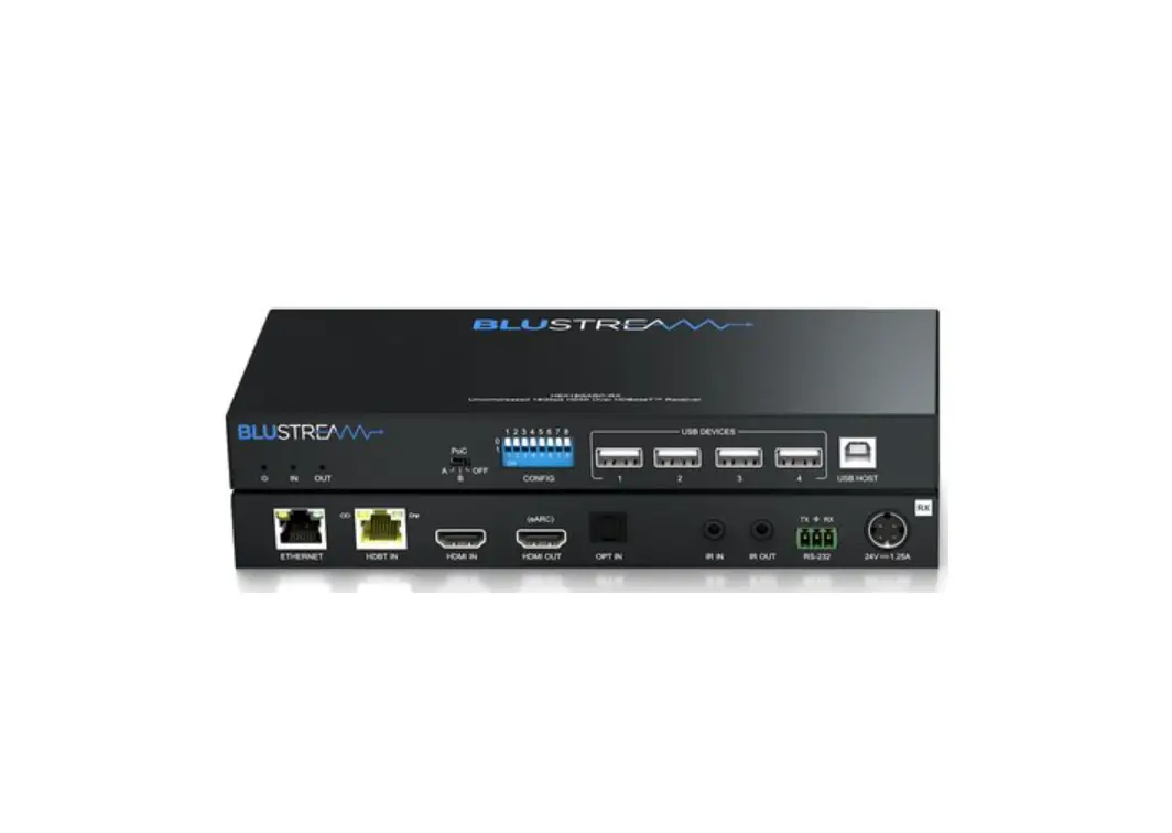 Blustream Hex18garc Hdbaset Receivers And Transmitters Instructions