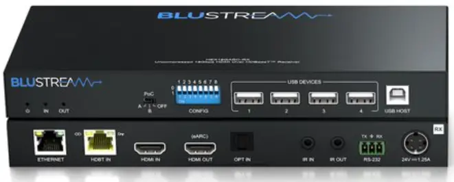 HEX18GARC HDBaseT Receivers and Transmitters