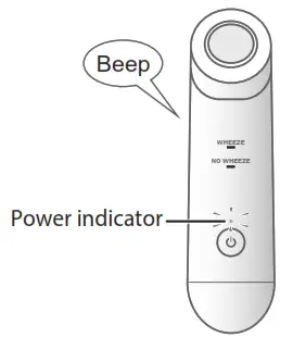 OMRON (HWZ-1000T-E Wheeze Detector WheezeScan - 9
