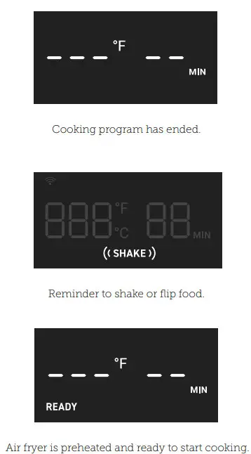 COSORI Premium 5.8 Quart Air Fryer CP158 AF - Display 2