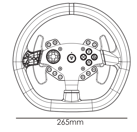 FANTECH RS1 Force Racing Wheel - fig 5