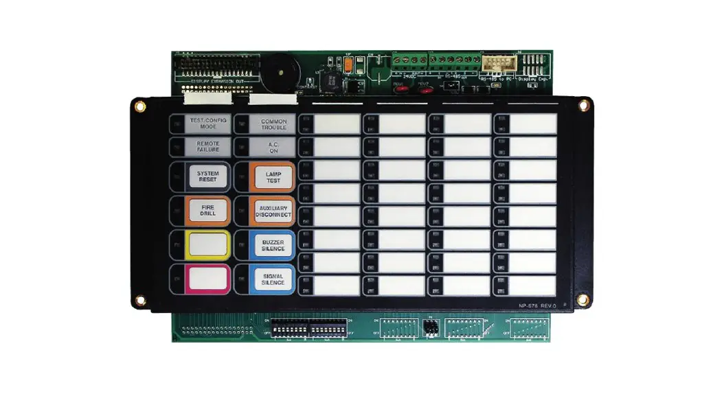 Mircom Ram-1032tzds 32-zone Remote Led Annunciator Instructions