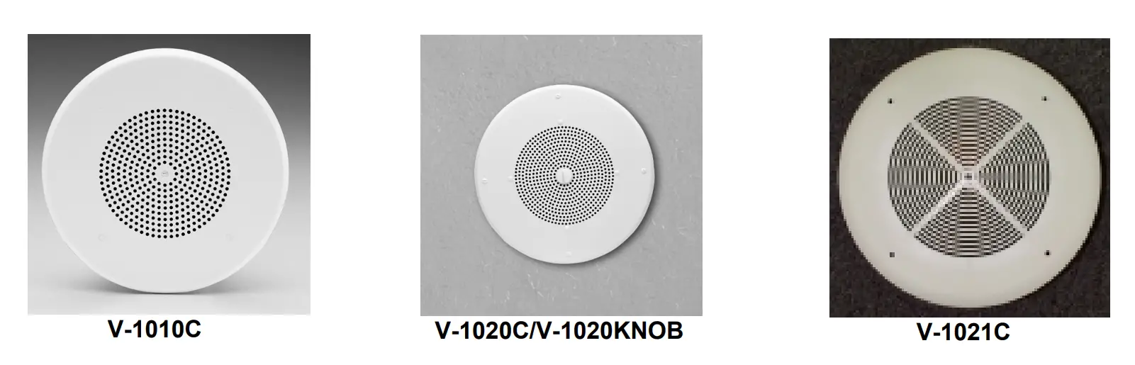 VALCOM V-1010C 4 Inch Amplified Ceiling Speaker