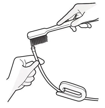 KOOVON ABB880 Smart Water Flosser and Toothbrush Combo - parts 3