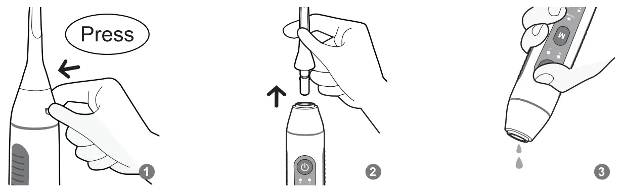 KOOVON ABB880 Smart Water Flosser and Toothbrush Combo - product discription 3