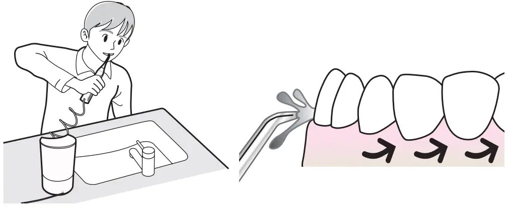 KOOVON ABB880 Smart Water Flosser and Toothbrush Combo - product discription 8