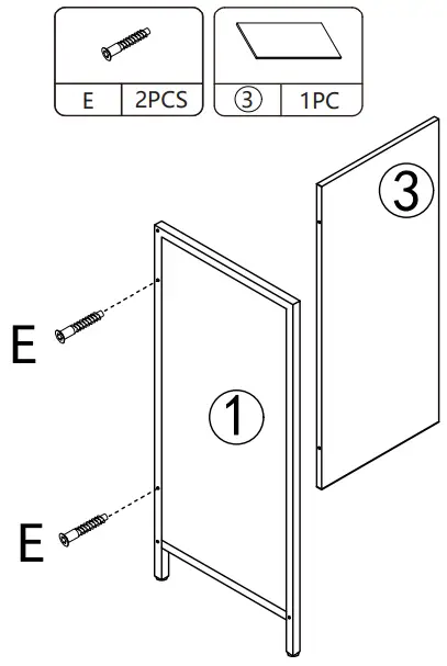 Reshable MR11A0253 Salon Station for Hair Stylist - PRODUCT ASSEMBLY 14