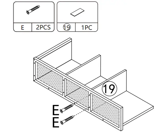 Reshable MR11A0253 Salon Station for Hair Stylist - PRODUCT ASSEMBLY 5