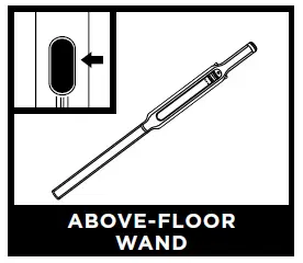 ABOVE-FLOOR WAND