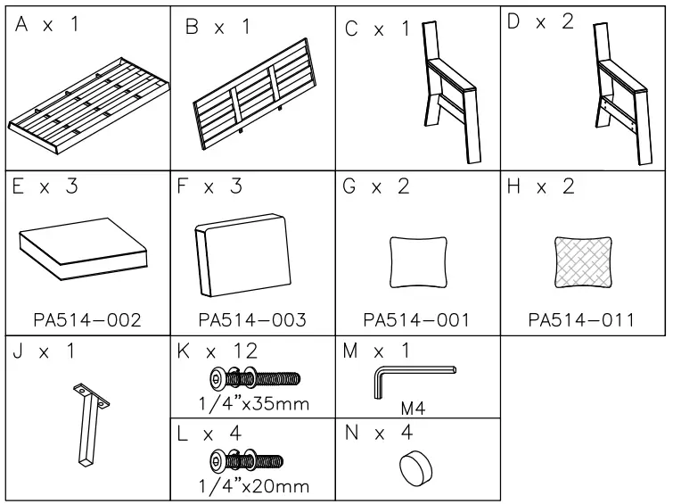 Ashley-P514-838-Tropicava-Nuvella-Outdoor-Sofa-fig-2