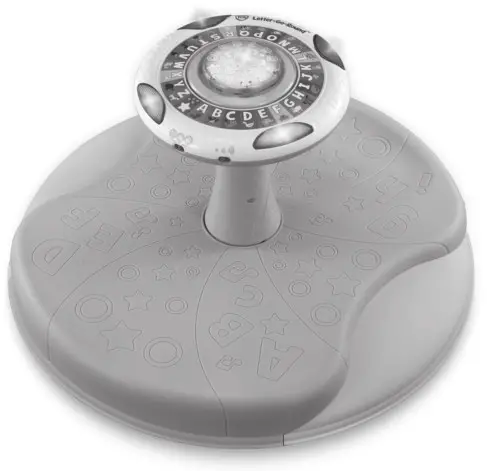 LeapFrog 80-614300 Letter-Go-Round Spin and Learn Toy